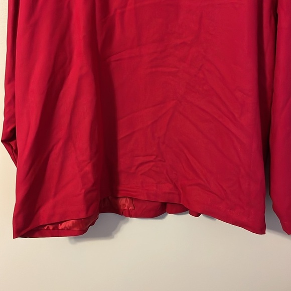 Great Cavalier by St. Paul pink Silk Embroidered Blazer Jacket size 2X Vintage - Picture 13 of 16